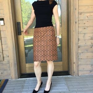 Laundry by Shelli Segal leather skirt